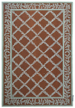 Safavieh Hk230 Hand Hooked Wool Pile Rug HK230G-4R
