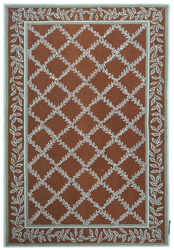 Safavieh Hk230 Hand Hooked Wool Pile Rug HK230G-4R