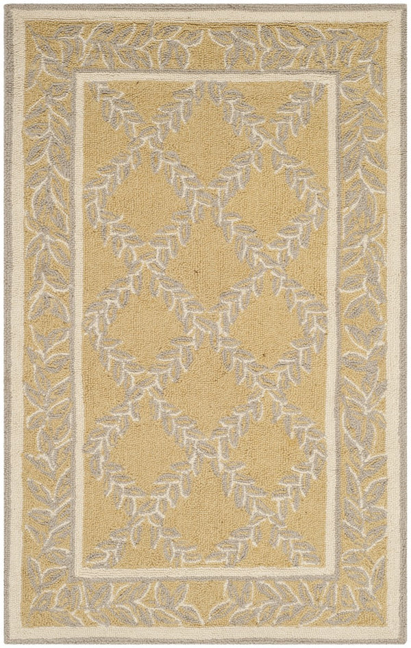 Safavieh Hk230 Hand Hooked Wool Pile Rug HK230Y-4R