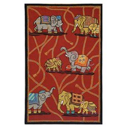 Safavieh HK232 Hand Hooked Rug
