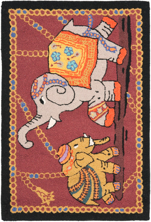 Safavieh HK232 Hand Hooked Rug