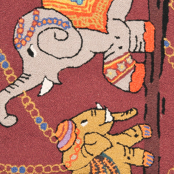 Safavieh HK232 Hand Hooked Rug