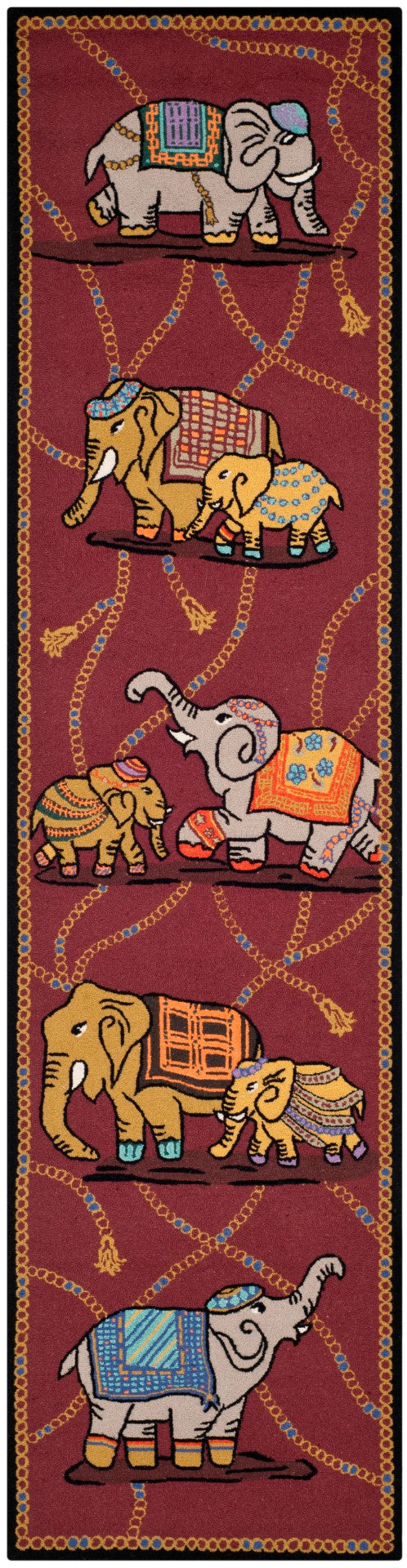 Safavieh HK232 Hand Hooked Rug