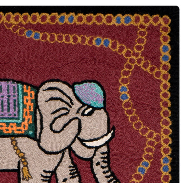 Safavieh HK232 Hand Hooked Rug