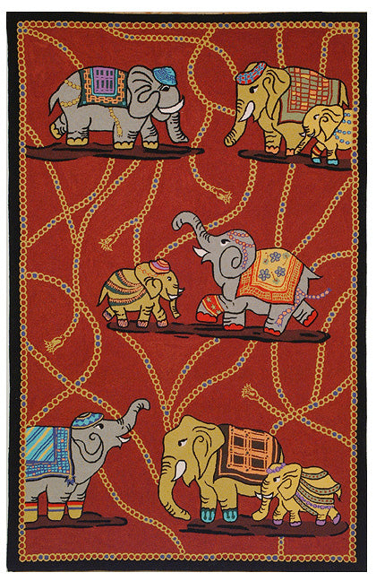 Safavieh HK232 Hand Hooked Rug