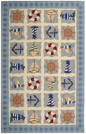 Safavieh Hk239 Hand Hooked Wool Pile Rug HK239A-4R