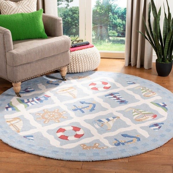 Safavieh Hk239 Hand Hooked Wool Pile Rug HK239A-4R