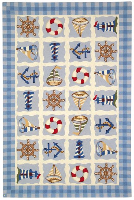 Safavieh Hk239 Hand Hooked Wool Pile Rug HK239A-4R