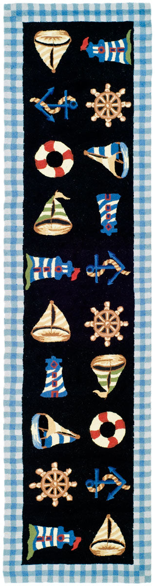 Safavieh Hk239 Hand Hooked Wool Pile Rug HK239B-4R