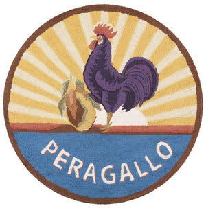 Chelsea Hk245  Hand Hooked Wool Pile Rug Black