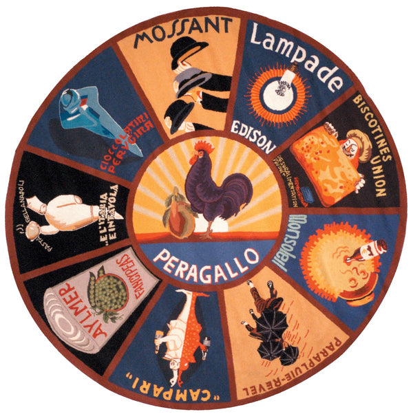 Chelsea Hk245  Hand Hooked Wool Pile Rug Black