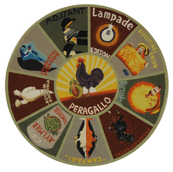 Safavieh Hk245 Hand Hooked Wool Pile Rug HK245B-4R