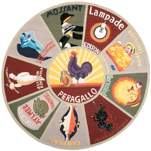 Safavieh Hk245 Hand Hooked Wool Pile Rug HK245B-4R