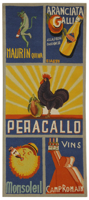 Safavieh Hk245 Hand Hooked Wool Pile Rug HK245C-4R