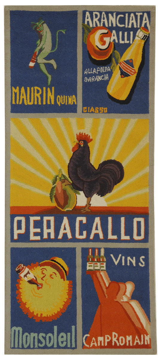 Safavieh Hk245 Hand Hooked Wool Pile Rug HK245C-4R