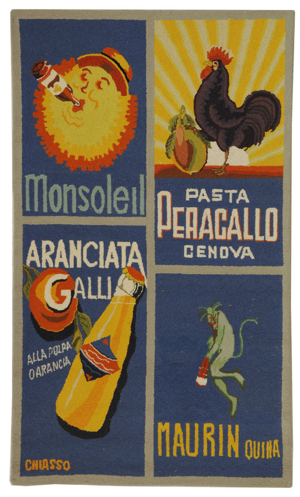 Safavieh Hk245 Hand Hooked Wool Pile Rug HK245C-4R