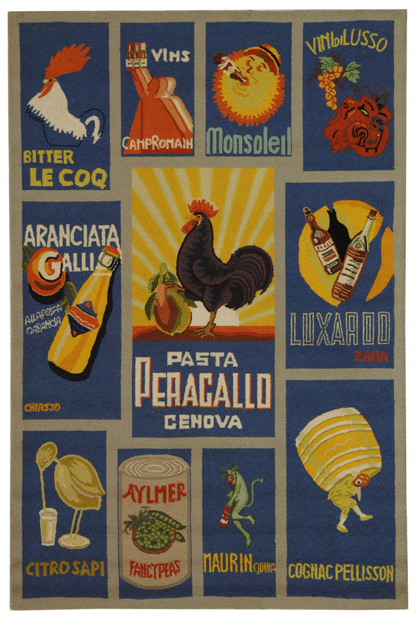 Safavieh Hk245 Hand Hooked Wool Pile Rug HK245C-4R