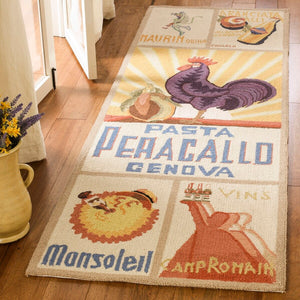 Safavieh Hk245 Hand Hooked Wool Pile Rug HK245E-4R