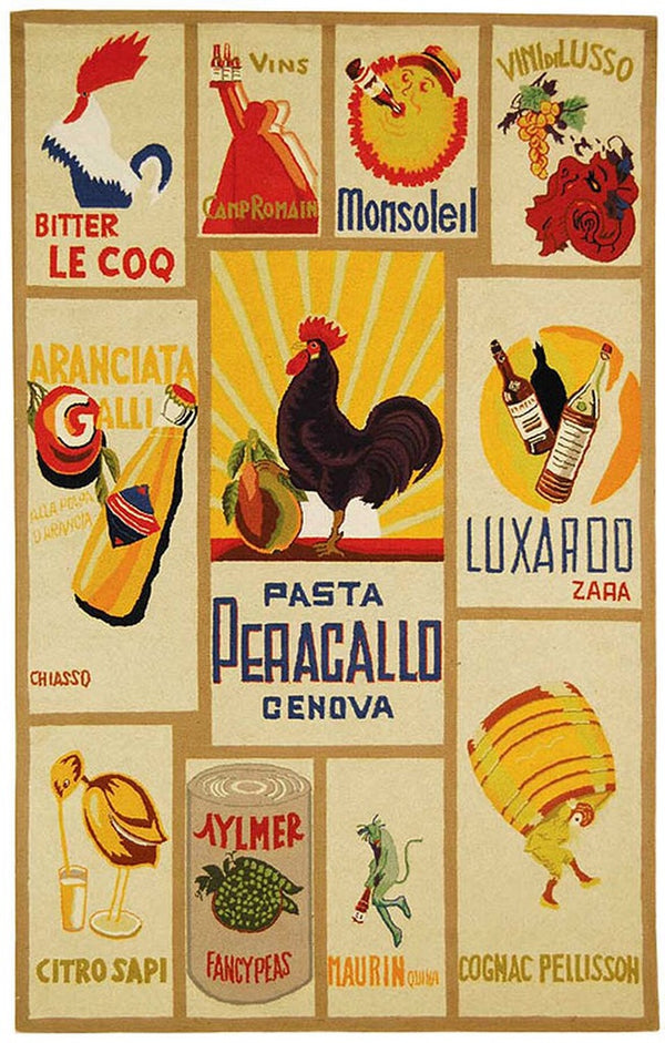 Safavieh Hk245 Hand Hooked Wool Pile Rug HK245E-4R