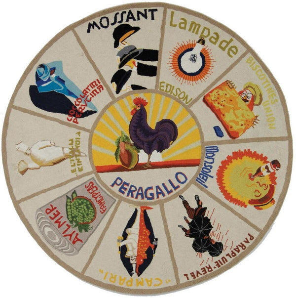 Safavieh Hk245 Hand Hooked Wool Pile Rug HK245E-4R