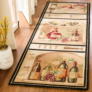 Safavieh Hk254 Hand Hooked Wool Rug HK254A-4R