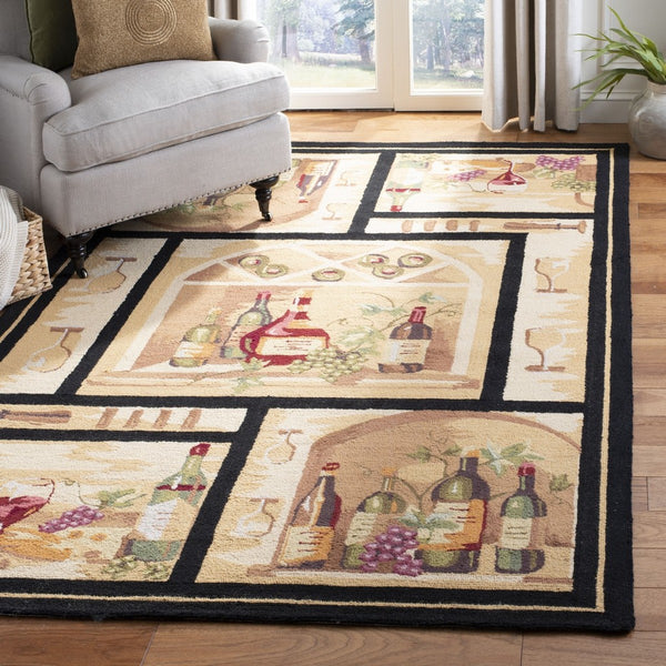 Safavieh Hk254 Hand Hooked Wool Rug HK254A-4R