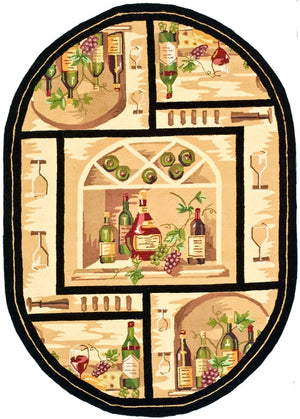 Safavieh Hk254 Hand Hooked Wool Rug HK254A-4R