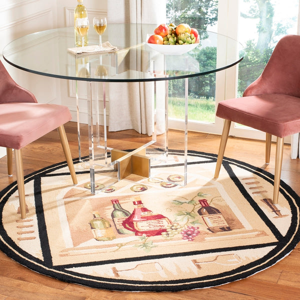 Safavieh Hk254 Hand Hooked Wool Rug HK254A-4R