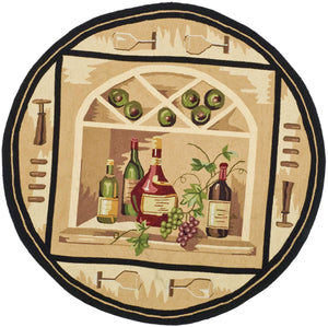 Safavieh Hk254 Hand Hooked Wool Rug HK254A-4R