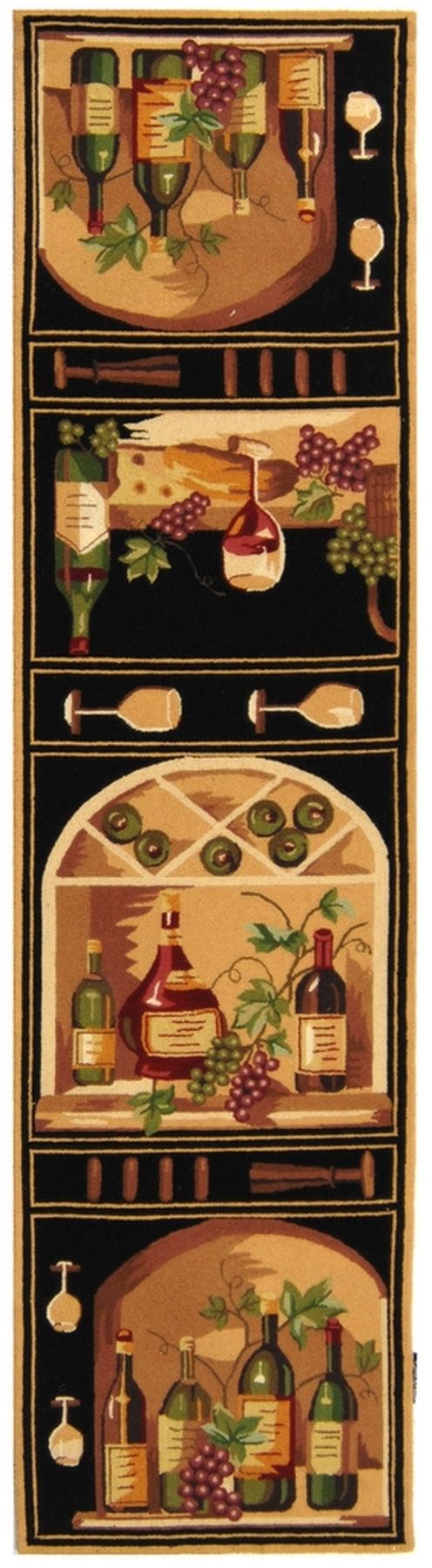 Safavieh Hk254 Hand Hooked Wool Rug HK254B-4R