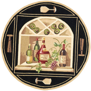 Safavieh Hk254 Hand Hooked Wool Rug HK254B-4R