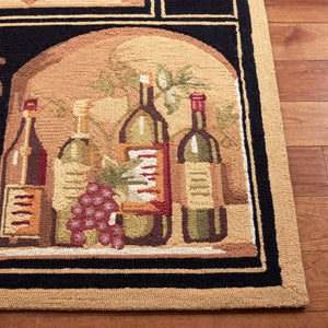 Safavieh Hk254 Hand Hooked Wool Rug HK254B-4R