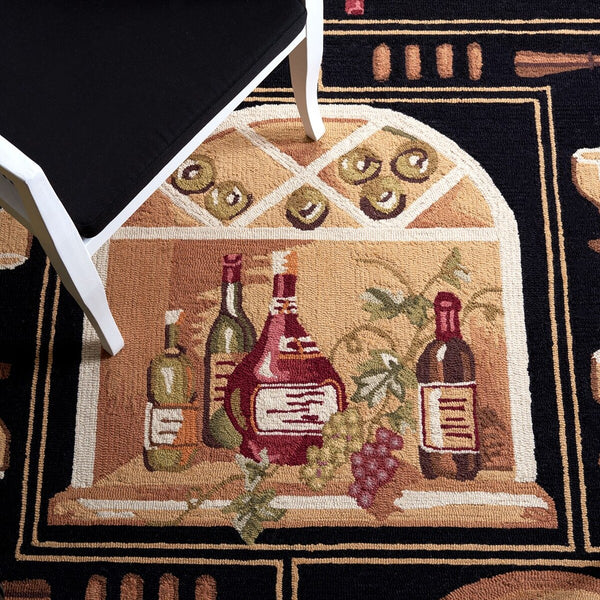 Safavieh Hk254 Hand Hooked Wool Rug HK254B-4R