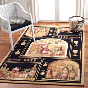 Safavieh Hk254 Hand Hooked Wool Rug HK254B-4R