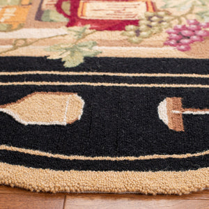 Safavieh Hk254 Hand Hooked Wool Rug HK254B-4R