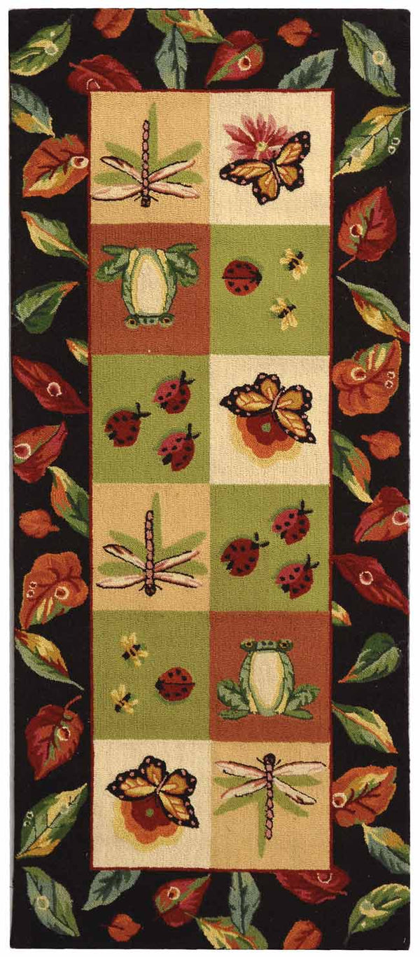 Safavieh HK256 Hand Hooked Rug