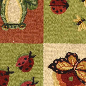 Safavieh HK256 Hand Hooked Rug