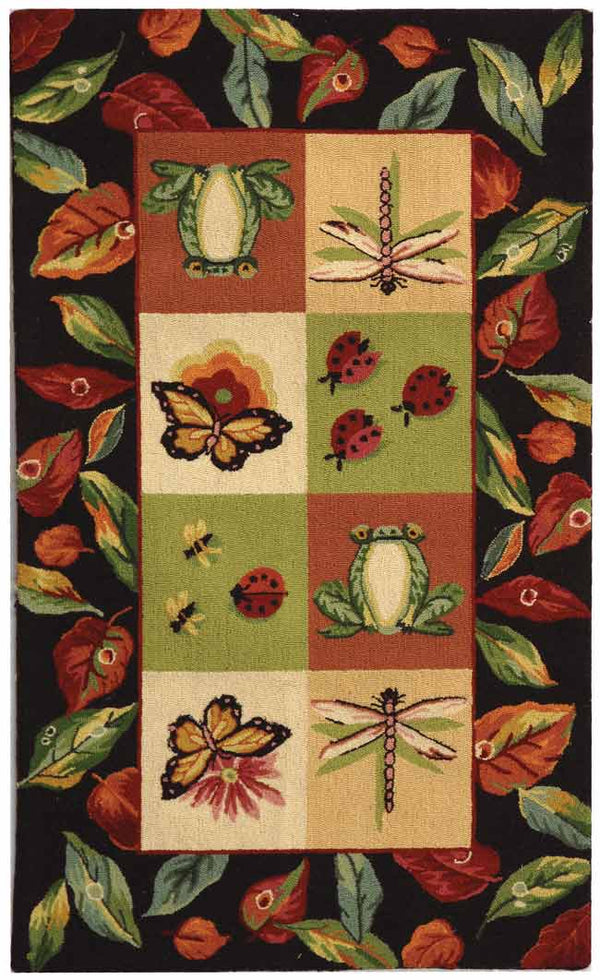 Safavieh HK256 Hand Hooked Rug