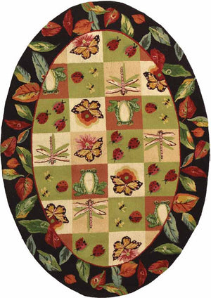 Safavieh HK256 Hand Hooked Rug