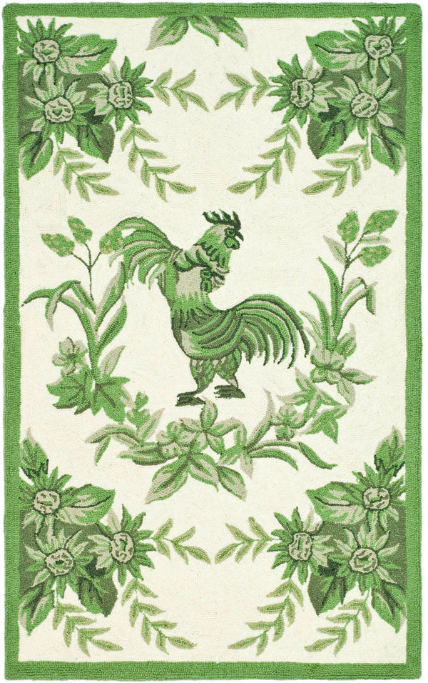 Safavieh HK262 Hand Hooked Rug