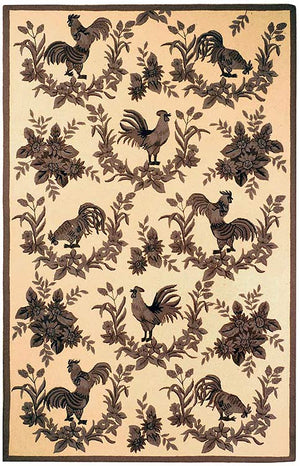 Safavieh HK262 Hand Hooked Rug