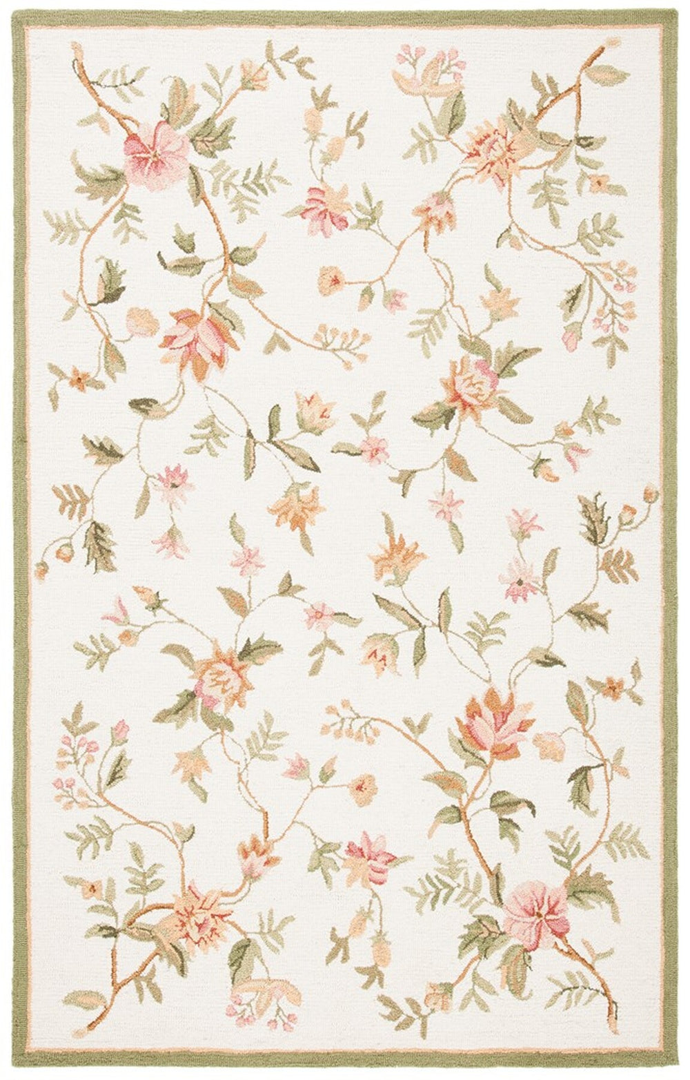 Safavieh Hk263 Hand Hooked Wool Rug HK263A-4R