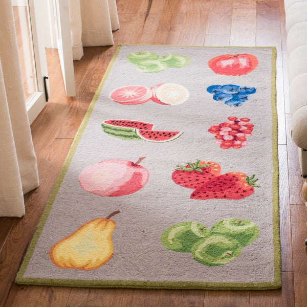 Safavieh Hk265 Hand Hooked Wool Rug HK265B-4R