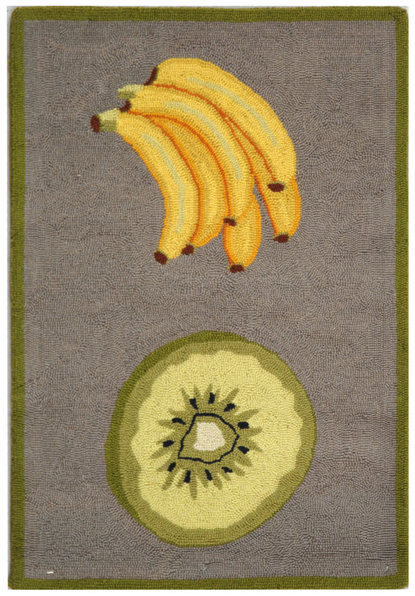 Safavieh Hk265 Hand Hooked Wool Rug HK265B-4R