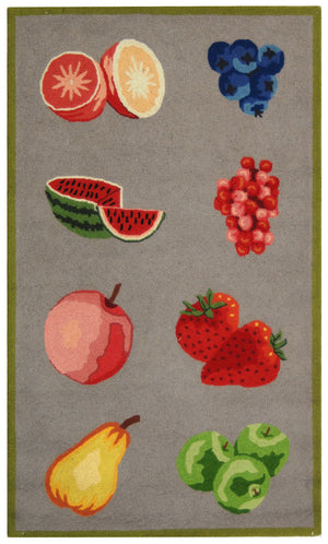 Safavieh Hk265 Hand Hooked Wool Rug HK265B-4R