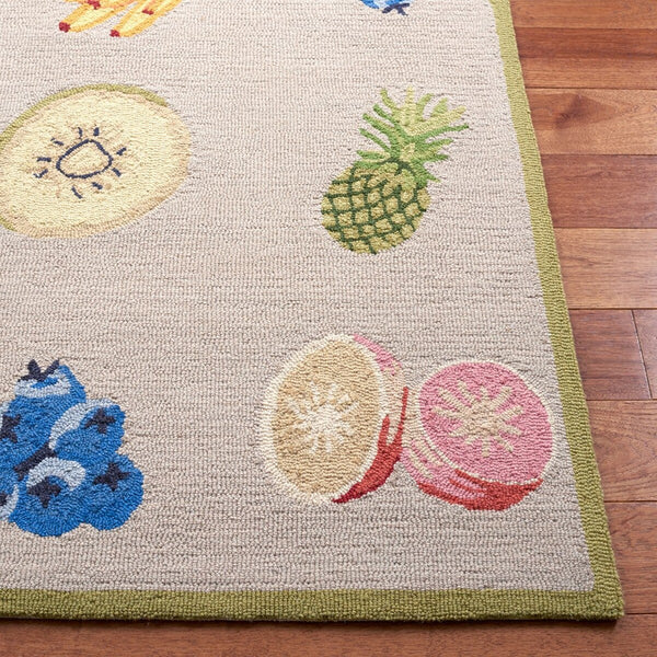 Safavieh Hk265 Hand Hooked Wool Rug HK265B-4R