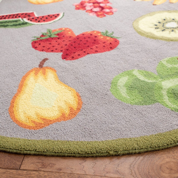 Safavieh Hk265 Hand Hooked Wool Rug HK265B-4R