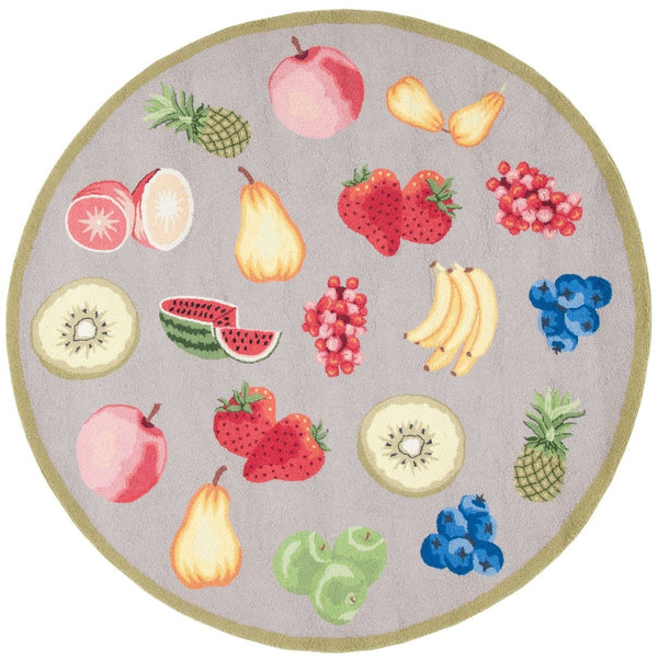 Safavieh Hk265 Hand Hooked Wool Rug HK265B-4R