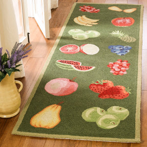 Safavieh Hk265 Hand Hooked Wool Rug HK265D-4R
