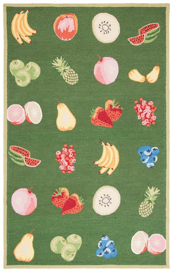 Safavieh Hk265 Hand Hooked Wool Rug HK265D-4R